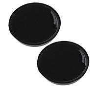 vhbw Kit de 2x Filtres compatible avec Bosch BGS05AAA1/03, BGS05AAA2/02, BGS05AAA2/03 aspirateur - filtre de sortie d'air, noir / blanc