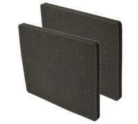 vhbw Kit de 2x Filtres compatible avec Electrolux ZCX6202 (910286656) aspirateur - filtre de sortie d'air (filtre éponge), noir