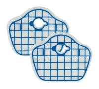 vhbw Kit de 2x Filtres d'aspirateur compatible avec Philips SmartPro Compact FC8774, FC8772, FC8778, FC8776, FC8972 aspirateur robot - filtre