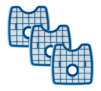 vhbw Kit de 3x Filtres d'aspirateur remplacement pour Philips 432200494172, CP0109/01, CP0109 pour aspirateur robot - filtre