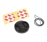 vhbw Kit de 4 Accessoires Compatible avec Sony Cybershot DSC-RX100VA Appareil Photo - Cache, Bague d'adaptation, Film adhésif, Sangle