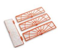 vhbw Kit de 4x Filtres d'aspirateur compatible avec Neato Botvac D3, D5 aspirateur robot - filtre
