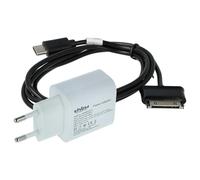vhbw Kit de Charge 2 pcs Compatible avec Apple iPod Touch 2 XL