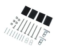 vhbw Kit de montage de porte 26 pcs remplacement pour Siemens 00618833, 00612645 pour lave-vaisselle - Porte ou porte d'habillage