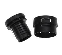 vhbw Kit de réparation du tuyau de l'aspirateur 2-pcs compatible avec Miele Omnia Silence Plus - Maintenance, noir