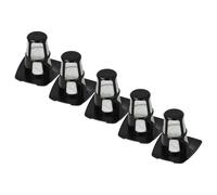 vhbw Kit de tamis de 5x filtres d'aspirateur compatible avec Electrolux EER77MBM, EER79SWM, EER77SSM, EER7ALLRGY aspirateur - filtre extérieur