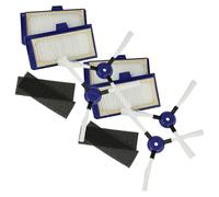 vhbw Kit d'entretien de 12 pièces remplacement pour Rowenta ZR710101 pour robot aspirateur