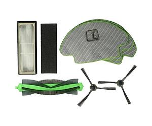 vhbw Kit d'entretien de 8 pièces compatible avec iRobot Roomba Combo robot aspirateur