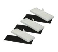 vhbw Kit Filtre compatible avec Proscenic M7 Pro aspirateur-robot - 6x Filtre rechange (filtre particules fines, filtre mousse)