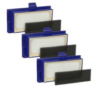 vhbw Kit Filtre compatible avec Rowenta Essential, RR7145, RR7126, RR7145WH aspirateur-robot - 6x Filtre rechange (filtre HEPA, filtre en mousse)