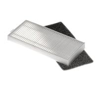 vhbw Kit Filtre remplacement pour Ecovacs BS280 pour aspirateur-robot - 2x Filtre rechange (filtre HEPA, filtre en mousse)