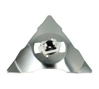 vhbw Lame compatible avec Robomow MC800, MC300, MC150, MC500, MC400, MC1200 tondeuse - Lame de rechange, argenté, acier inoxydable