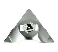vhbw Lame compatible avec Robomow RC312u, RC-Modelle, RC312, RC312PRO tondeuse - Lame de rechange, argenté, acier inoxydable