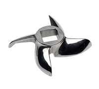 vhbw Lame pour hachoir - Couteau, 12,2 x 12,2 mm quatre côtés, acier inoxydable