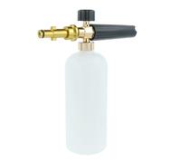 vhbw Lance à mousse compatible avec Nilfisk KEW Professional Serie nettoyeur haute pression - Incl. Réservoir, tuyau d'aspiration - acier inoxydable