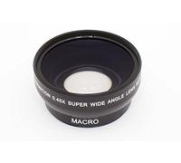 vhbw lentille de réduction Grand Angle 52mm, Coefficient 0,45x pour Olympus 9-18 mm 4.0-5.6 Ed (EZ-M918), Olympus Body Cap Lens 15 mm F8 (BC-1518).