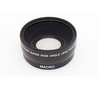 vhbw lentille de réduction Grand Angle Filetage Objectif 58mm, Coefficient 0,45x pour Panasonic Lumix Vario 14-140 mm 3.5-5.6 Asph Power OIS.