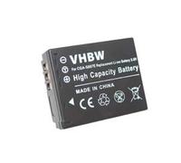 vhbw Li-Ion 650mAh Batterie compatible pour PANASONIC remplace CGA-S007 / CGA-S007E / DMW-BCD10