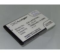 Vhbw Li-Ion Batterie 1500mah (3.7v) Pour Téléphone, Smartphone Lg Tfl16c3pwp, Univa, Vm701, Vs700 Comme Bl-44jn, 1icp5/44/65.