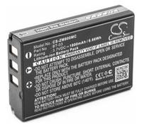 vhbw Li-Ion batterie 1800mAh (3.7V) pour appareil numérique camescope Zoom Q8 noir G