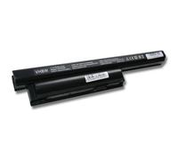 vhbw Li-Ion batterie 4400mAh (11.1V) noire pour ordinateur, PC Sony Vaio SVE1512C5E, SVE1512D4E, SVE1512K1EB, SVE1512K1ESI comme VGP-BPL26, VGP-BPS26.