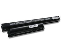 vhbw Li-Ion batterie 4400mAh (11.1V) noire pour ordinateur, PC Sony Vaio SVE1512P1EB, SVE1512S, SVE1512SAC, SVE1512W1EB comme VGP-BPL26, VGP-BPS26.