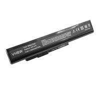 vhbw Li-Ion batterie 5200mAh (14.8V) noir pour ordinateur portable laptop notebook DNS 142750, 153734, 157296, 157908, 158636, Q2532N