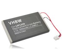 vhbw Li-Ion Batterie 600mAh (3.7V) pour SONY Dualshock 3, Wireless Controller, CECHZC2E remplace LIP1359, LIP 1359