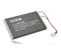 vhbw Li-Ion Batterie 600mAh (3.7V) pour SONY Dualshock 3, Wireless Controller, CECHZC2E remplace LIP1359, LIP 1359