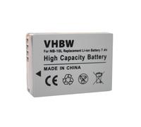 vhbw Li-Ion batterie 700mAh pour Canon Powershot SX40, SX40 HS, SX 40, SX50 HS, SX50HS, G15, G 15 remplace CANON NB-10L