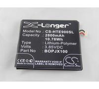 Vhbw Li-Polymer Batterie 2800mah (3.85v) Pour Téléphone, Smartphone Htc One E9, E9 Dual Sim, E9 Plus, E9pt, E9px Comme Bopjx100, 35h00239-00m.