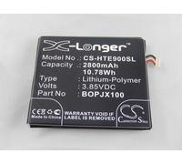 Vhbw Li-Polymer Batterie 2800mah (3.85v) Pour Téléphone, Smartphone Htc One E9st, E9sw, E9w Comme Bopjx100, 35h00239-00m.