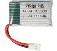 vhbw Li-Polymer Batterie 300mAh (3.7V) pour modèles réduits drone Revell Quadcopter Atomium 23986 comme 43935. G
