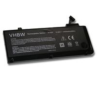 vhbw Li-Polymer batterie 4400mAh (10.95V) pour ordinateur PC Apple Macbook Pro 13 Zoll MB990CH/A, 13 Zoll MB990LL/A comme A1322, 661-5229.