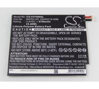 Vhbw Li-Polymer Batterie 6700mah (3.8v) Pour Tablette, Netbook Google Nexus 0p82100, 9, 9 Td-Lte, 9 Wifi Comme B0p82100, 35h00218-00m.