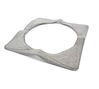 vhbw Lingette de nettoyage microfibre remplacement pour Ecovacs W-S032 pour nettoyeur de fenêtres 30 x 30 x 0,24 cm