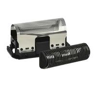 vhbw Lot avec 1x bloc de lames, 1x grille de rasoir avec cadre compatible avec Braun T, Synchron S de Luxe rasoir, noir/argenté