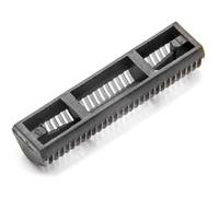 vhbw Set de têtes compatible avec Braun 1507s, 1013, 1013s, 1008, 1012 rasoir électrique, grille + couteaux, noir/argenté