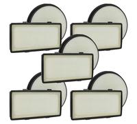 vhbw Lot de 10 filtres compatible avec Rowenta SILENCE, RO7686EA/411, RO7696EA/411 aspirateur - filtre d'échappement, préfiltre