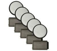 vhbw Lot de 10 filtres compatible avec Tefal TW3724RA, TW3731RA, TW3753EA, TW3786RA aspirateur - filtre HEPA, filtre pré-moteur