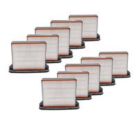 vhbw Lot de 10x filtres d'aspirateur remplacement pour Starmix 416038FK, 4300FKP, 4300 pour aspirateur - Filtre HEPA contre les allergies