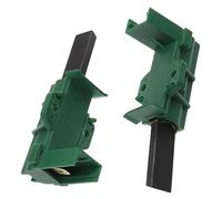 vhbw Lot de 2 balais de charbon de moteur - 5 x 12,5 x 29 mm - Remplacement pour machine à laver et sèche-linge 49028930, 371202407