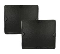 vhbw Lot de 2 filtres à charbon actif compatibles avec Miele pur 96 D, 96 W, 97 W, 98 D, 98 W, hotte aspirante 29 x 24,5 x 2 cm