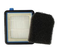 vhbw Lot de 2 filtres compatible avec AEG FX9-1-MBM aspirateur - filtre HEPA, filtre pré-moteur