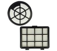 vhbw Lot de 2 filtres compatible avec AmazonBasics B071VNCNLF, BO71VNCN2F, VCS35B15KC-70 aspirateur - filtre d'échappement, filtre HEPA