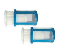 vhbw Lot de 2 filtres compatible avec Black & Decker Powerseries Pro HCUA525JP aspirateur - filtre combiné (préfiltre + HEPA)