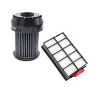 vhbw Lot de 2 filtres compatible avec Bosch BGS 61466/01 Roxx`x Pro Energy, 614 M1, 6146601 aspirateur - filtre HEPA, filtre à lamelles