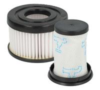 vhbw Lot de 2 filtres compatible avec Rowenta Air Force Flex RH9590 aspirateur - Cartouche Filtre, filtre séparateur