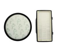 vhbw Lot de 2 filtres compatible avec Rowenta Silence Force Cyclonic Parkett RO7236, RO7236EA aspirateur - filtre pré-moteur, filtre EPA