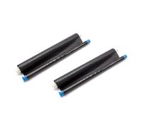 vhbw Lot de 2 rubans thermique compatible avec Panasonic KX-FP 205 G-S imprimante fax - Rouleaux de transfert thermique 30 m sans puce